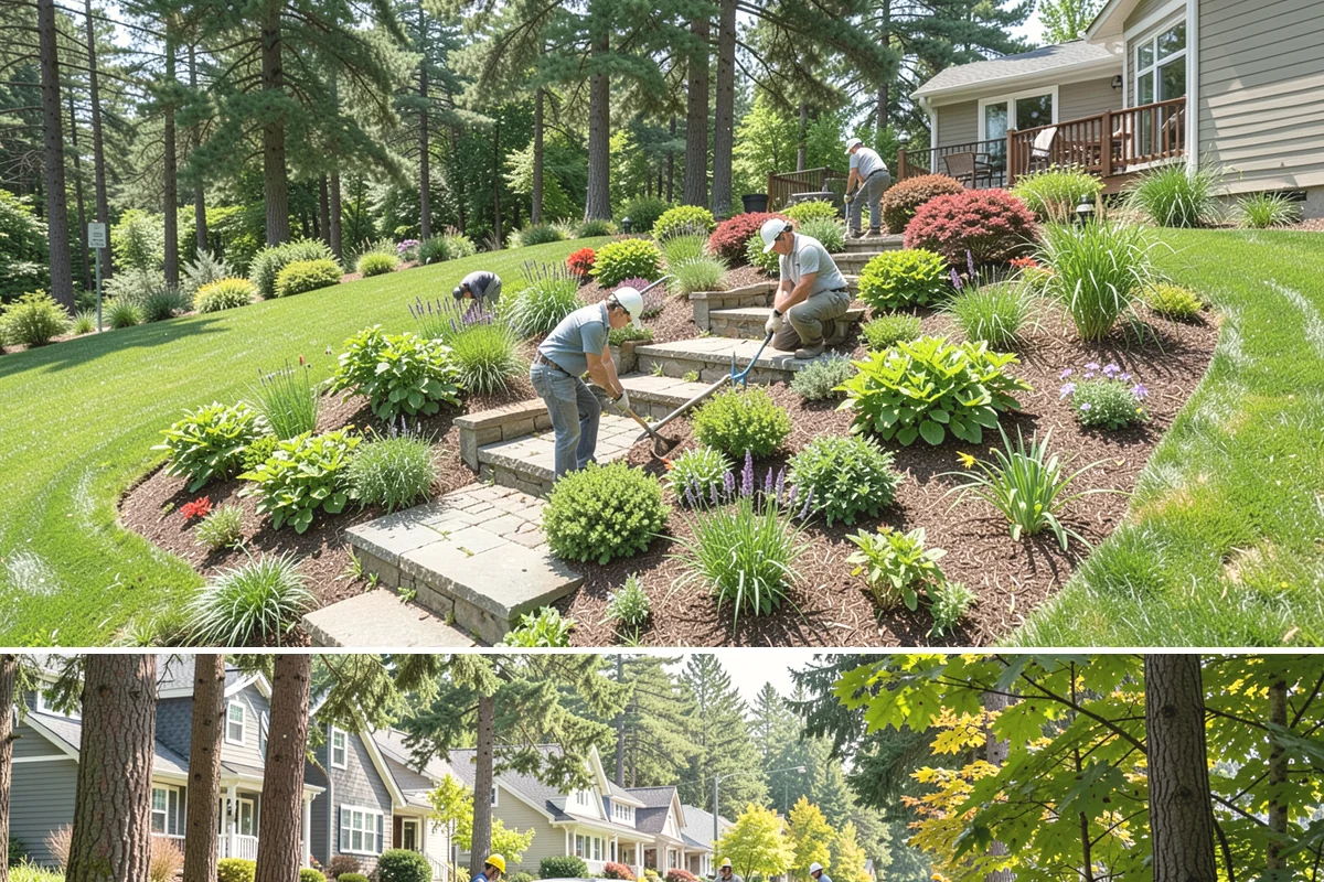 Driveways in Normandy Park, King County, WA - Best built spring through fall.