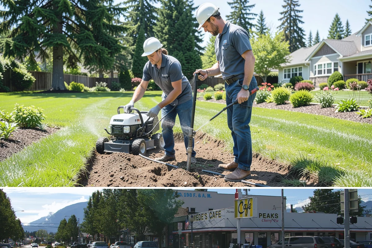 Driveways in North Bend, King County, WA - Best built spring through fall.