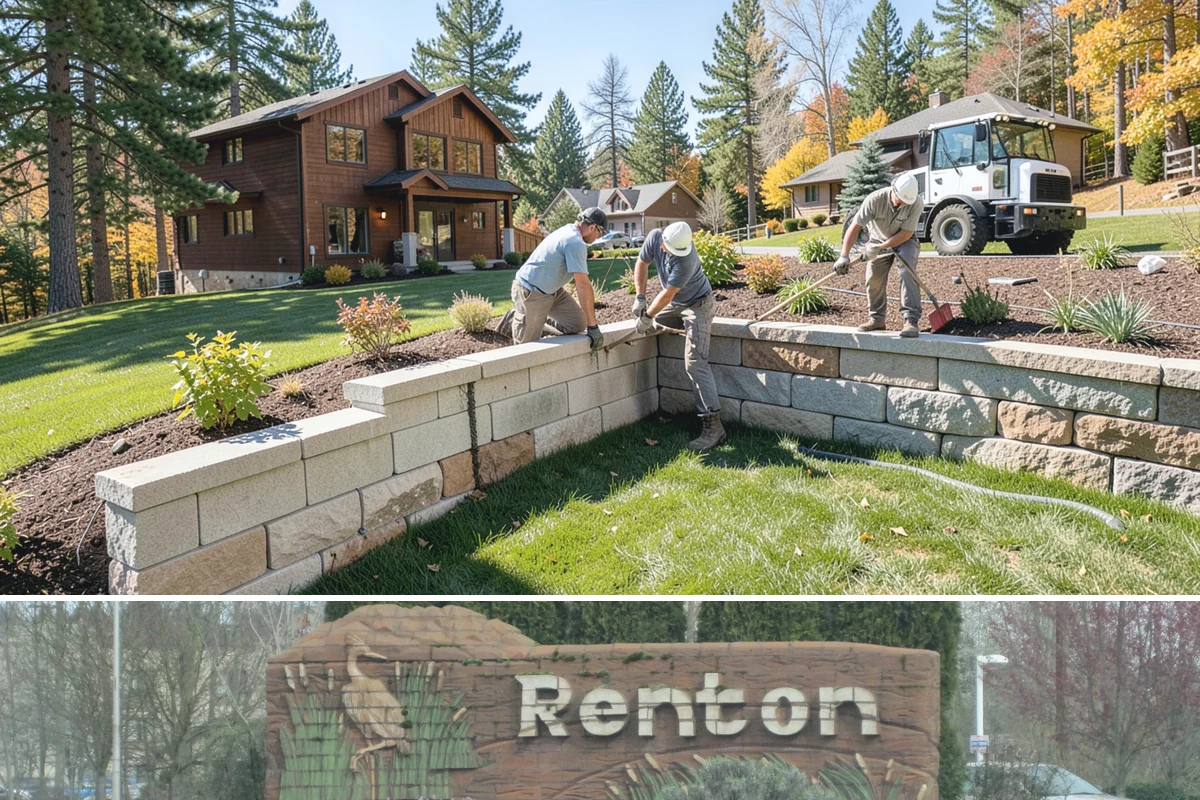 Driveways in Renton, King County, WA - Best built spring through fall.