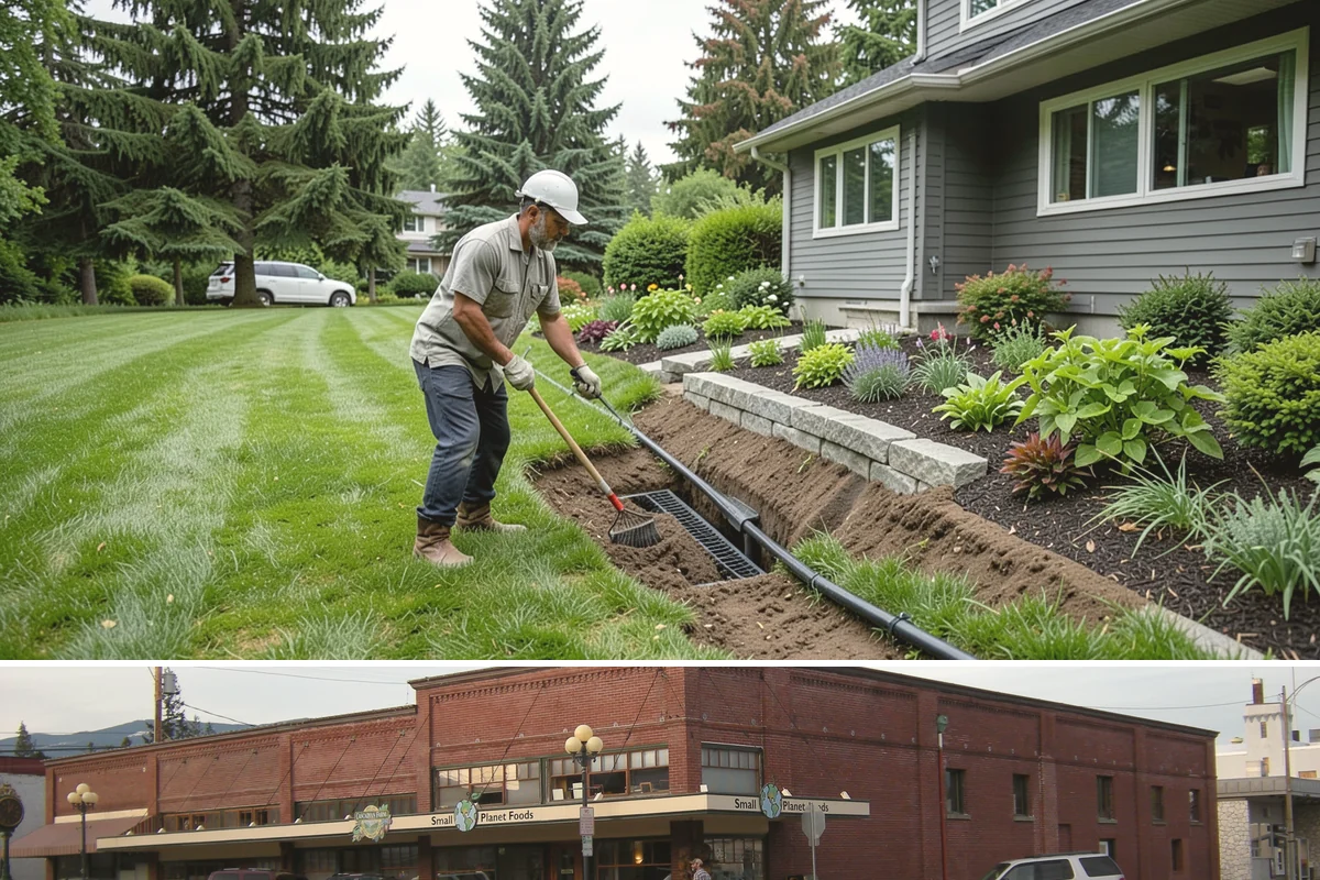 Driveways in Sedro-Woolley, Skagit County, WA - Best built spring through fall.