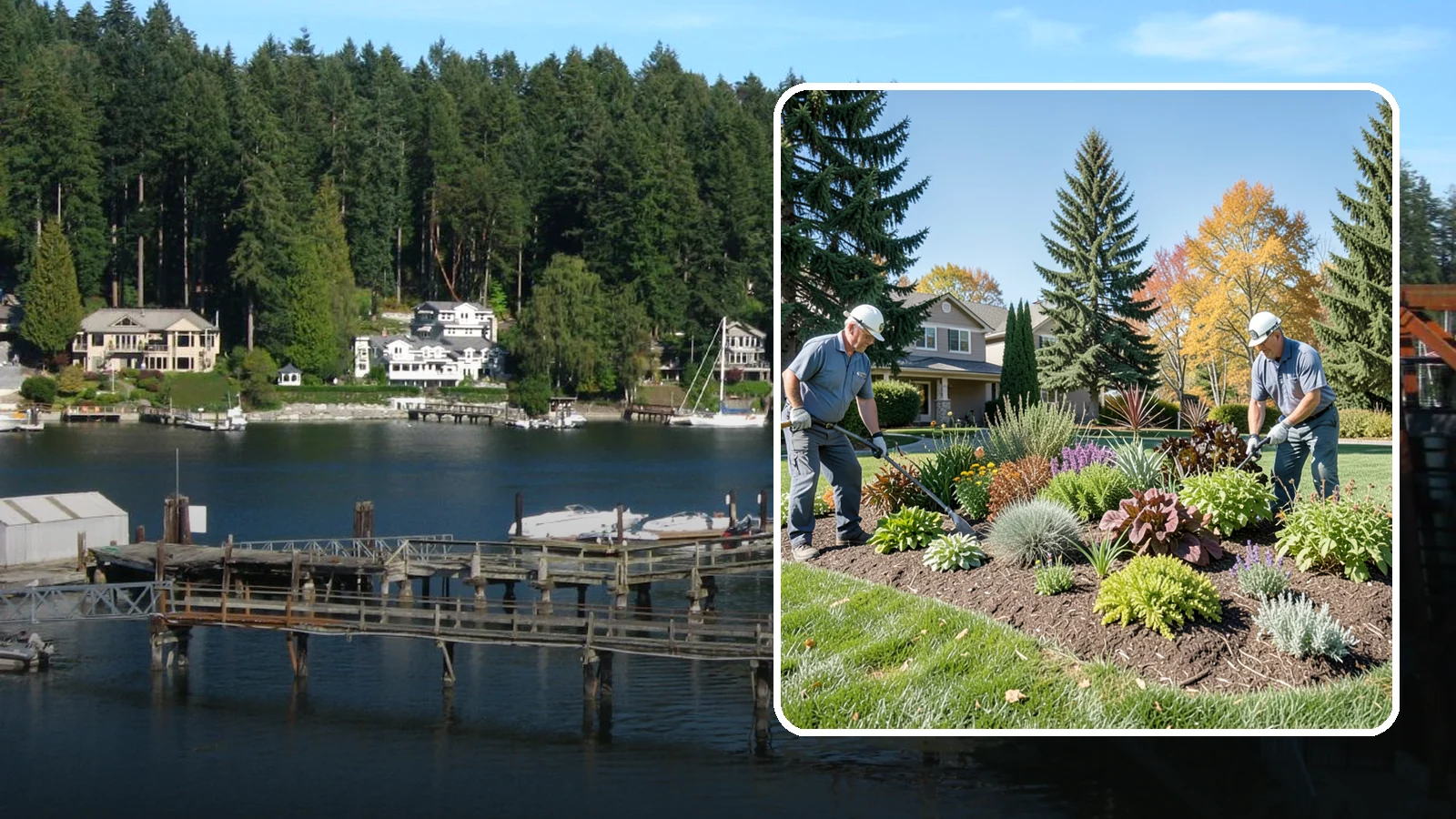 Drought-Tolerant Landscaping in Gig Harbor, Pierce County, WA - Landscapes designed with drought-tolerant plants that thrive through dry summers with minimal watering.