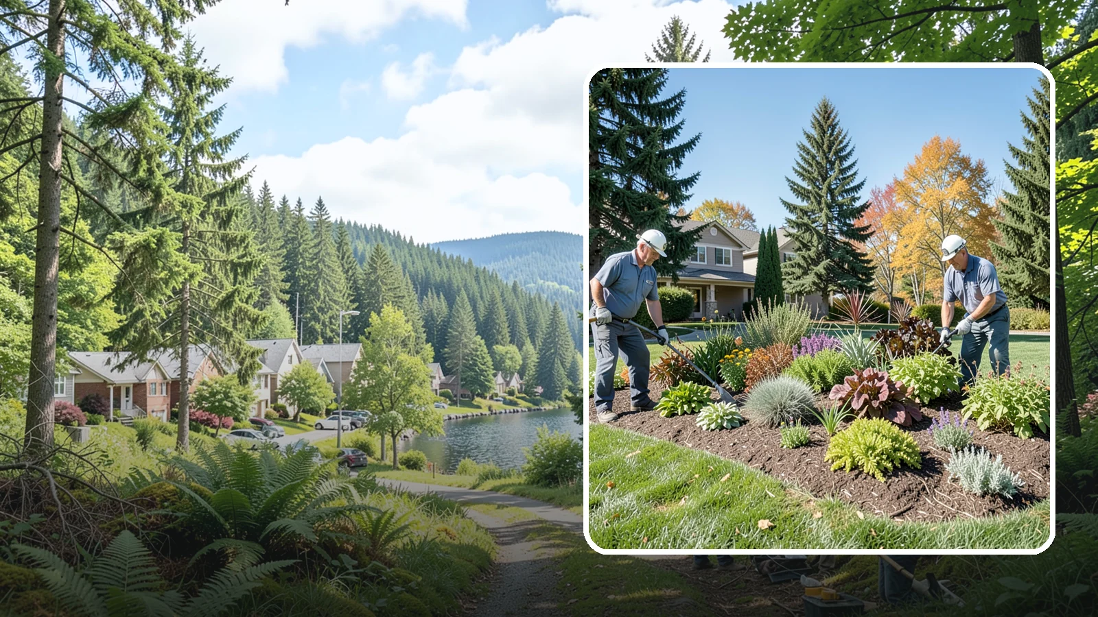 Drought-Tolerant Landscaping in Lake Forest Park, King County, WA - Landscapes designed with drought-tolerant plants that thrive through dry summers with minimal watering.