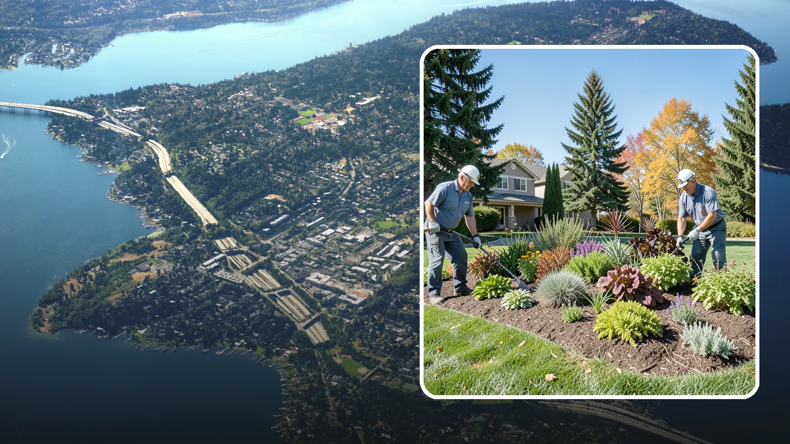 Drought-Tolerant Landscaping in Mercer Island, King County, WA - Landscapes designed with drought-tolerant plants that thrive through dry summers with minimal watering.