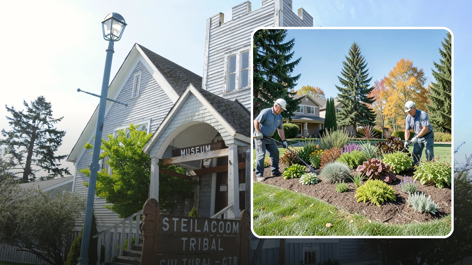 Drought-Tolerant Landscaping in Steilacoom, Pierce County, WA - Landscapes designed with drought-tolerant plants that thrive through dry summers with minimal watering.