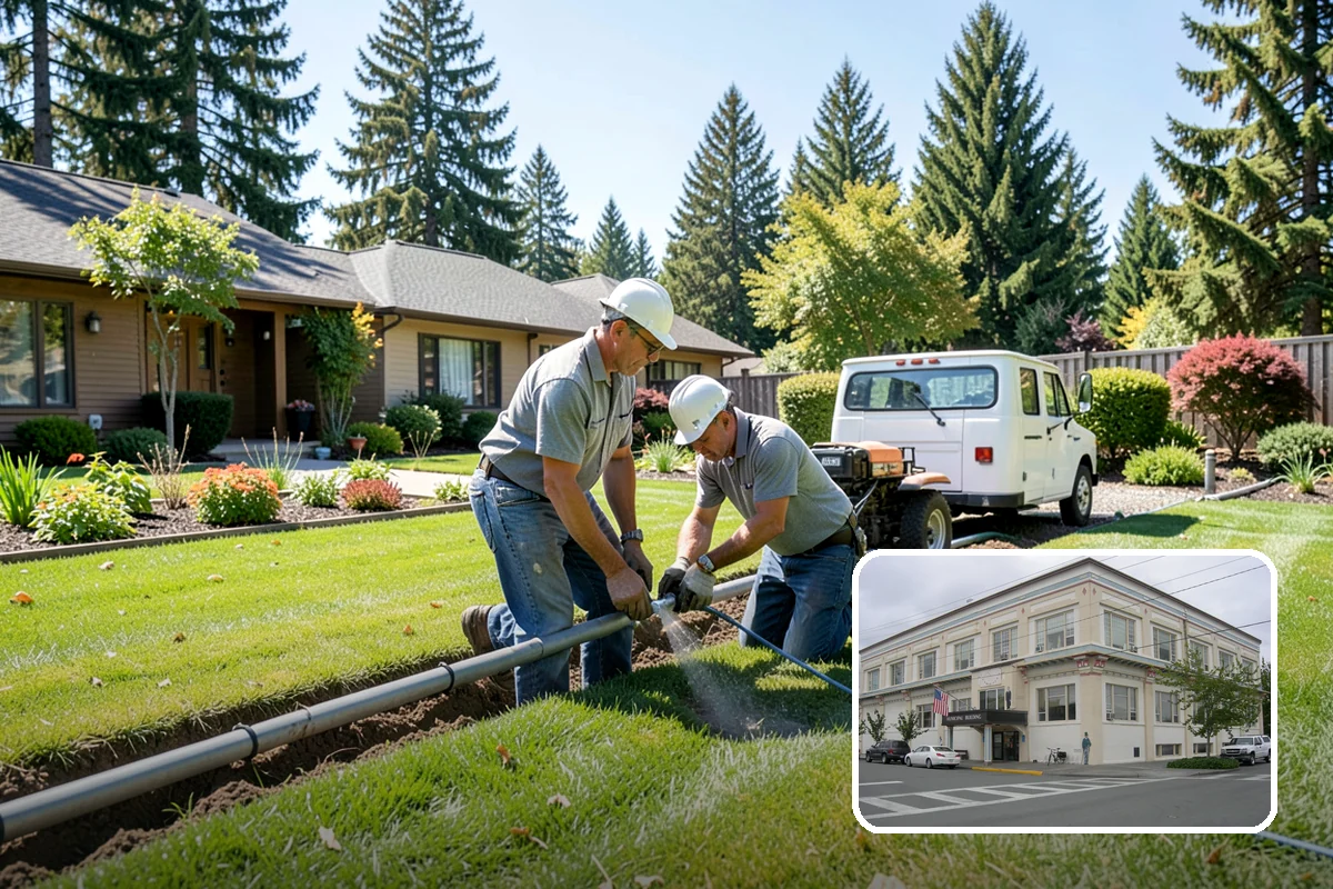 Dry Creek Bed Installation in Anacortes, Skagit County, WA - Manages runoff and looks beautiful