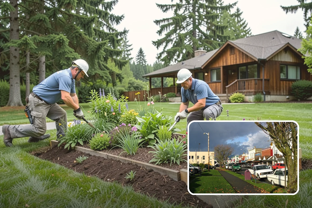 Dry Creek Bed Installation in Arlington, Snohomish County, WA - Manages runoff and looks beautiful