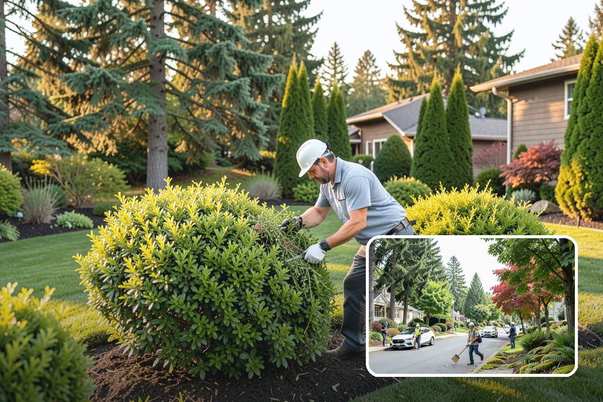 Dry Creek Bed Installation in Beaux Arts Village, King County, WA - Manages runoff and looks beautiful