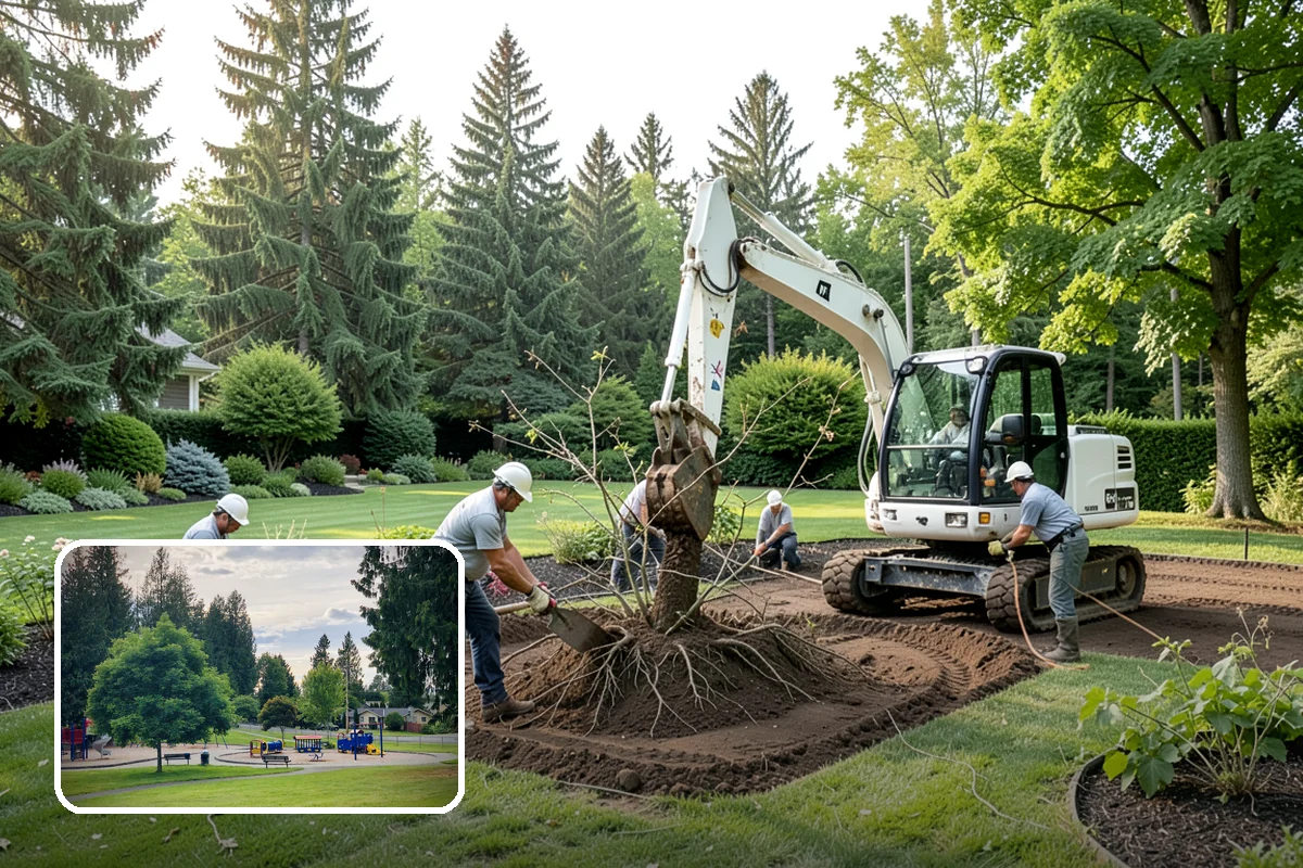 Dry Creek Bed Installation in Bonney Lake, Pierce County, WA - Manages runoff and looks beautiful