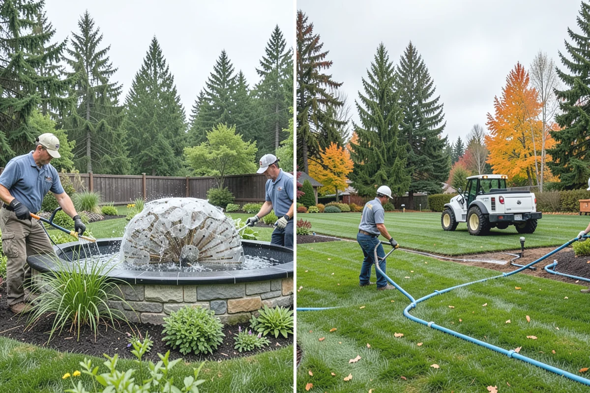 Dry Creek Bed Installation in Bonney Lake, Pierce County, WA - Map the natural water flow path