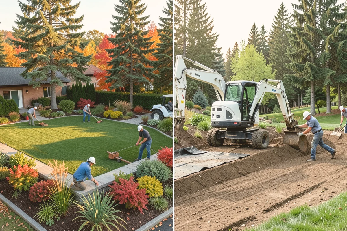 Dry Creek Bed Installation in Bothell, King County, WA - Map the natural water flow path