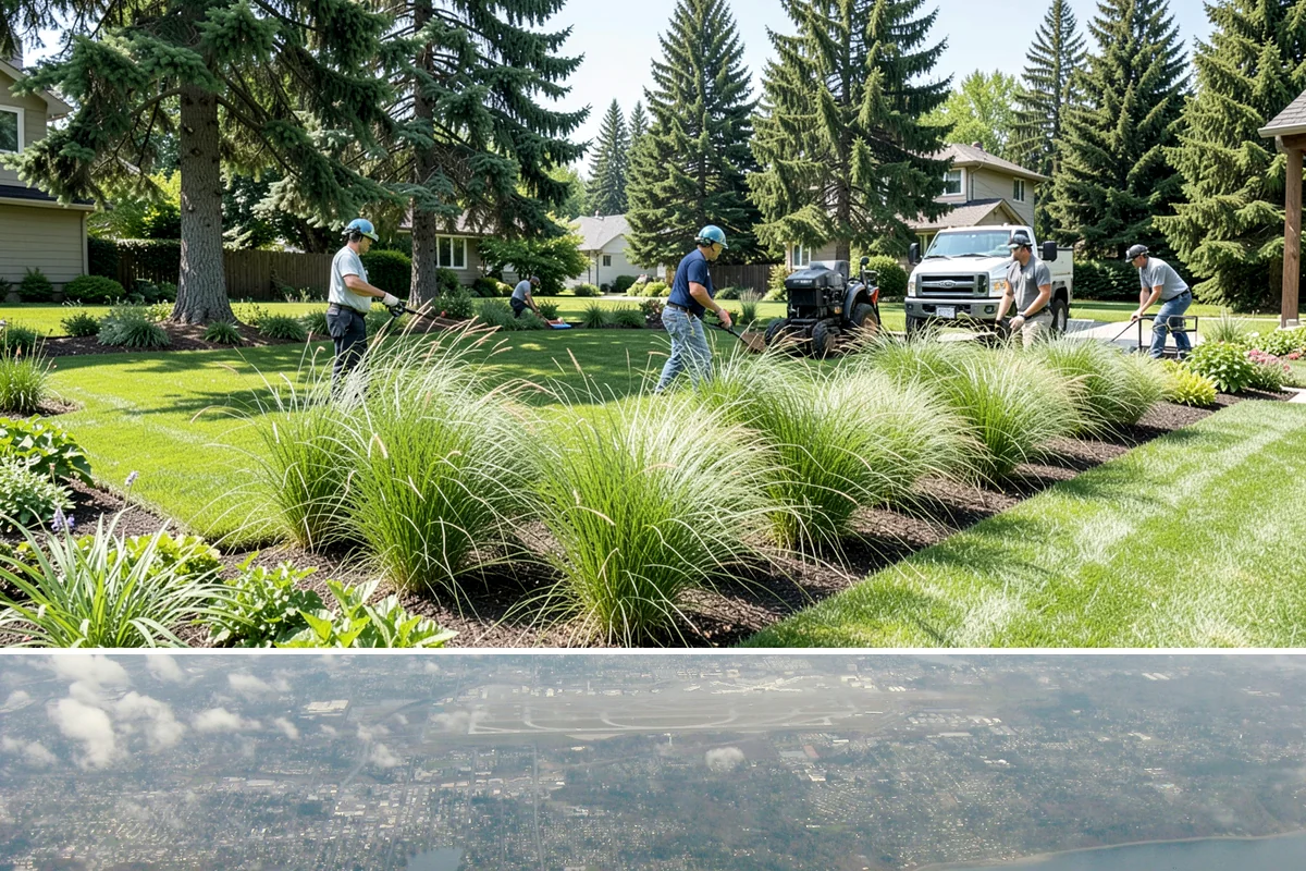 Dry Creek Bed Installation in Burien, King County, WA - Best installed in drier conditions.