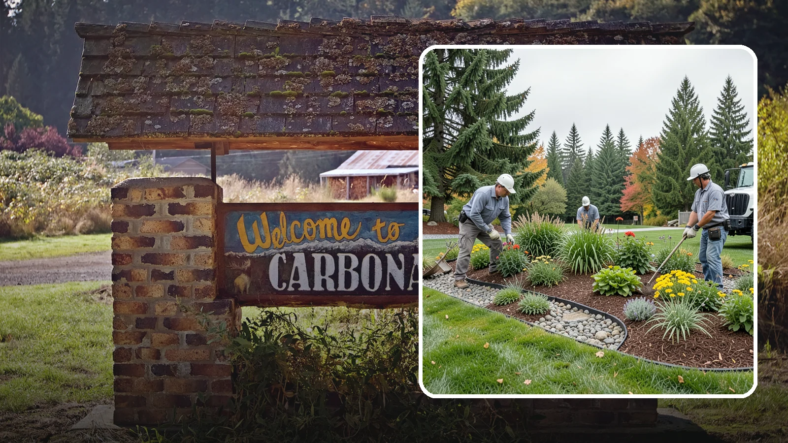 Dry Creek Bed Installation in Carbonado, Pierce County, WA - Decorative dry creek beds that manage runoff and add natural beauty to the landscape.