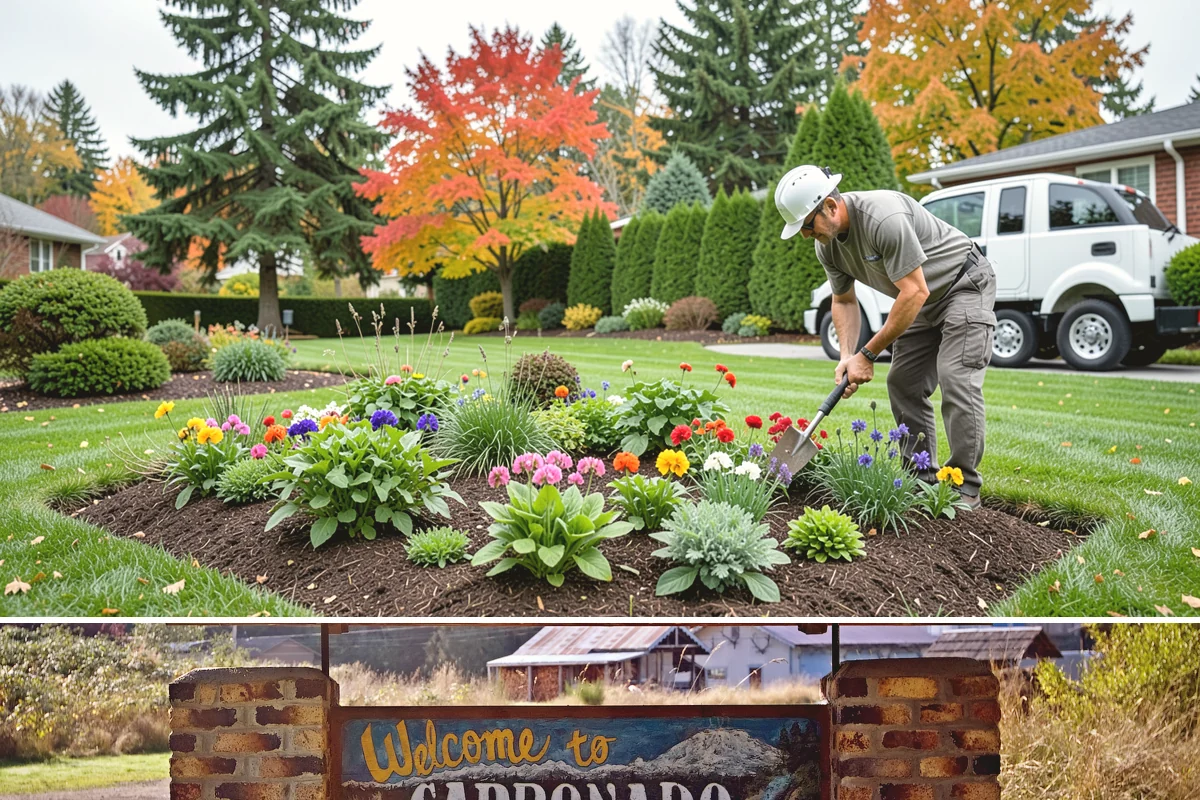 Dry Creek Bed Installation in Carbonado, Pierce County, WA - Best installed in drier conditions.