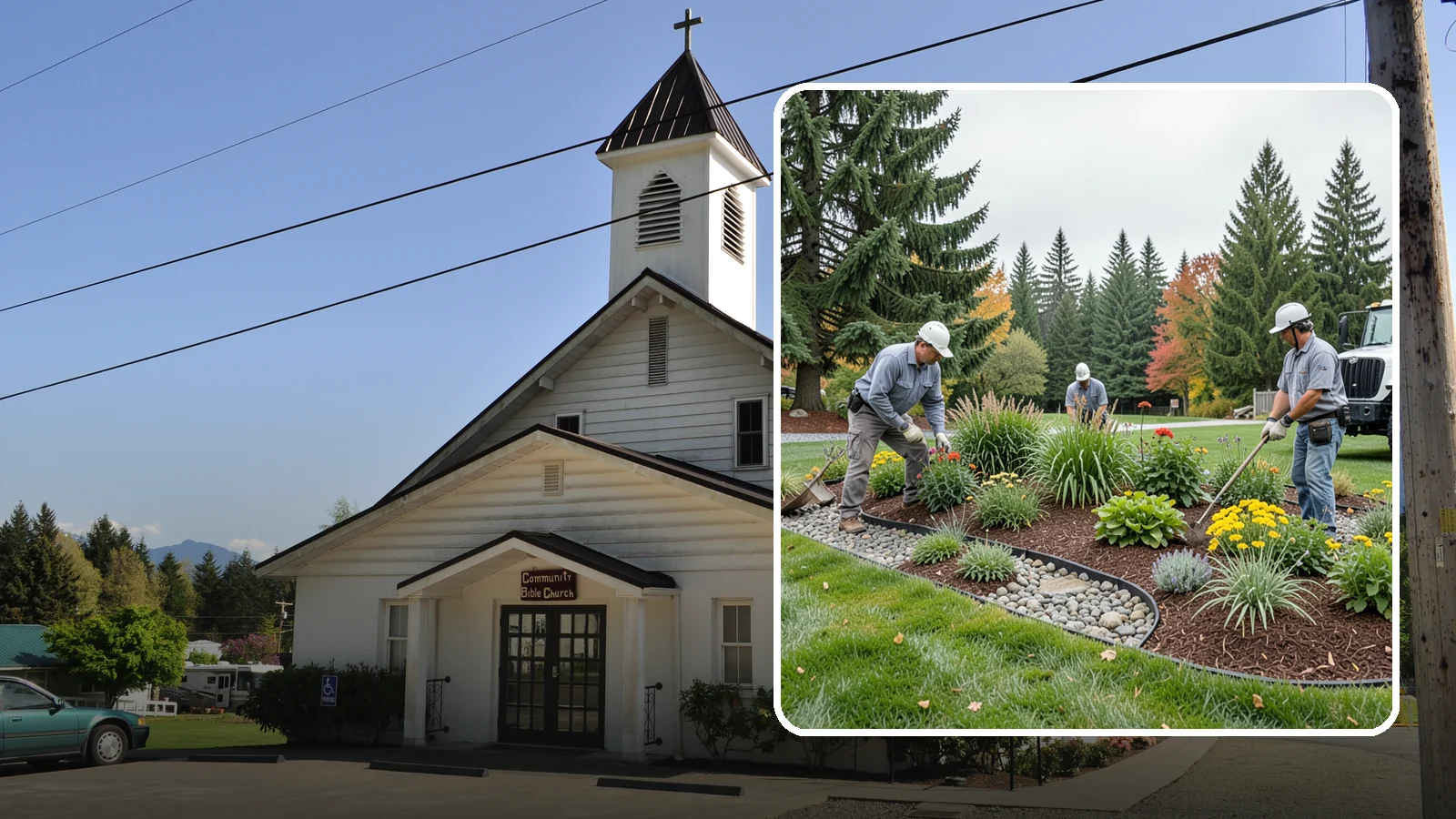 Dry Creek Bed Installation in Concrete, Skagit County, WA - Decorative dry creek beds that manage runoff and add natural beauty to the landscape.