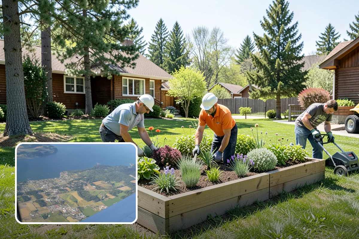 Dry Creek Bed Installation in Coupeville, Island County, WA - Manages runoff and looks beautiful