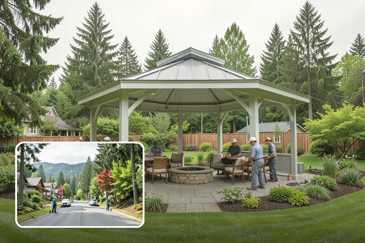 Dry Creek Bed Installation in Darrington, Snohomish County, WA - Manages runoff and looks beautiful