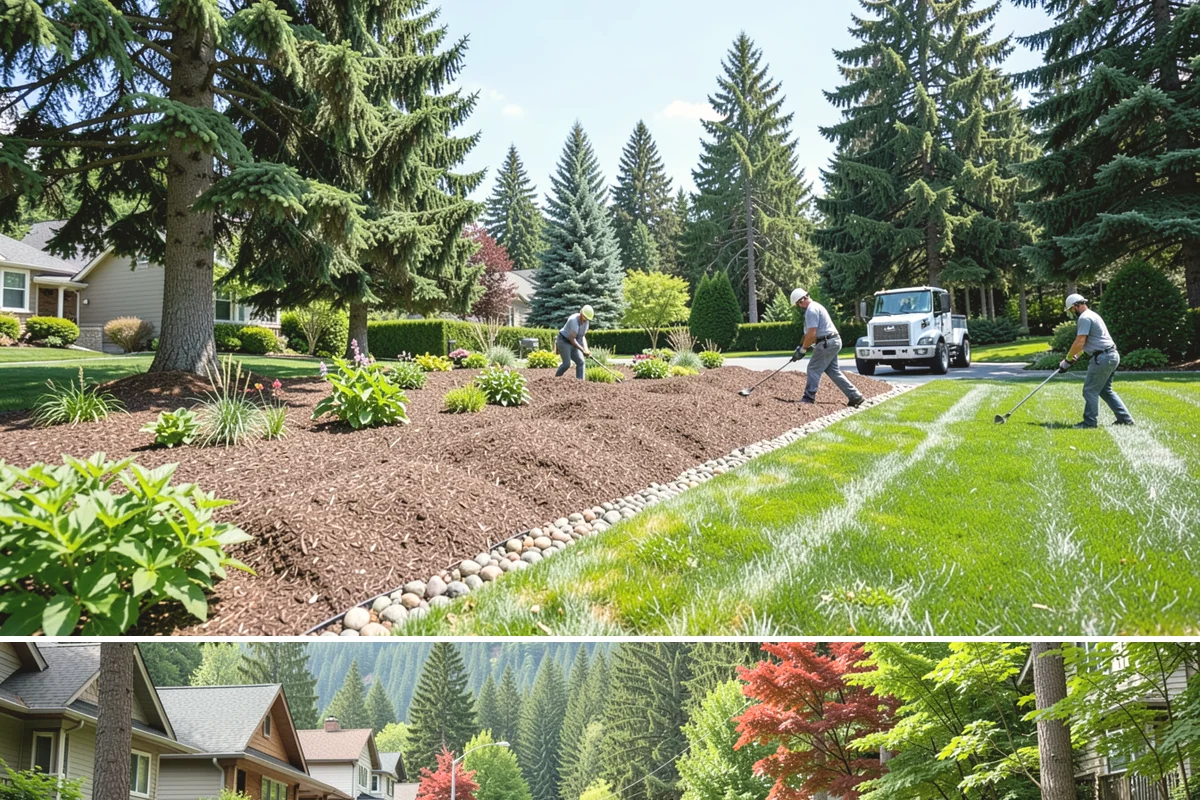 Dry Creek Bed Installation in Darrington, Snohomish County, WA - Best installed in drier conditions.