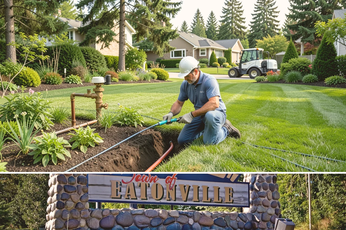 Dry Creek Bed Installation in Eatonville, Pierce County, WA - Best installed in drier conditions.