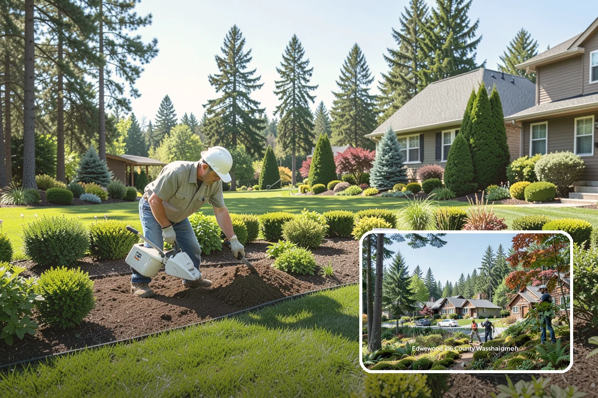 Dry Creek Bed Installation in Edgewood, Pierce County, WA - Manages runoff and looks beautiful
