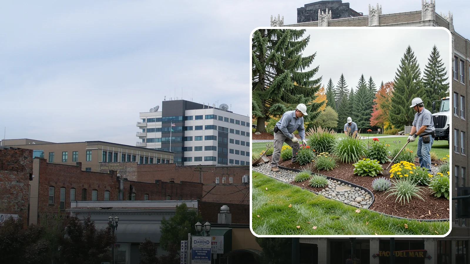 Dry Creek Bed Installation in Everett, Snohomish County, WA - Decorative dry creek beds that manage runoff and add natural beauty to the landscape.