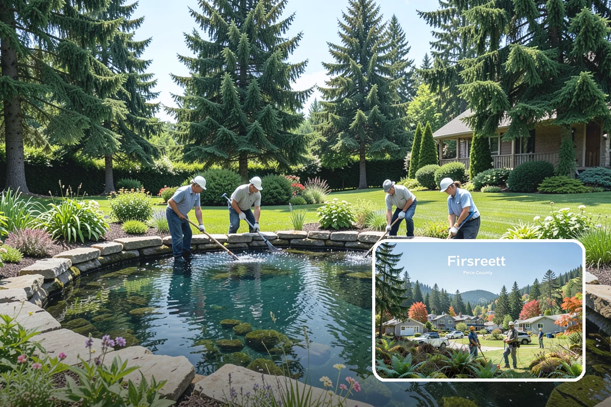 Dry Creek Bed Installation in Fircrest, Pierce County, WA - Manages runoff and looks beautiful