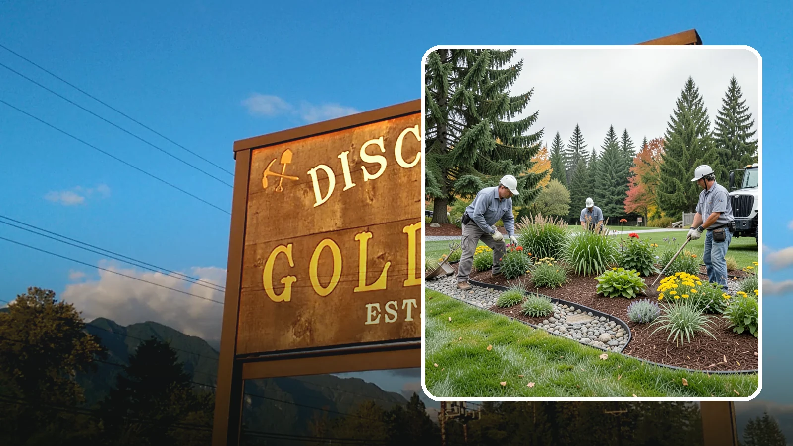 Dry Creek Bed Installation in Gold Bar, Snohomish County, WA - Decorative dry creek beds that manage runoff and add natural beauty to the landscape.