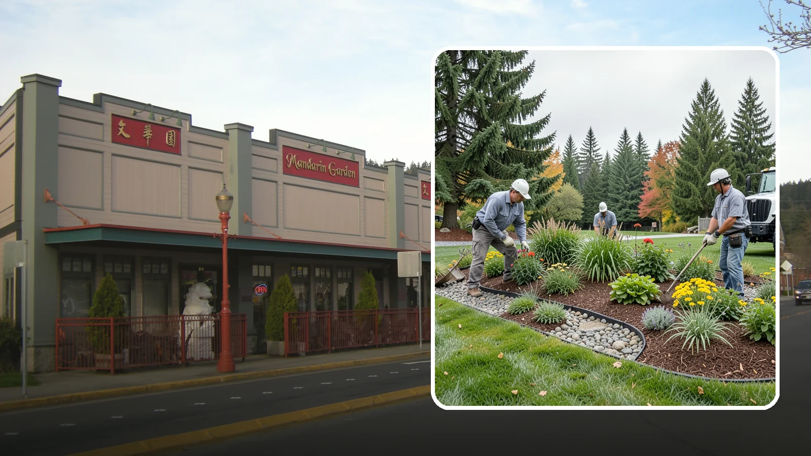 Dry Creek Bed Installation in Issaquah, King County, WA - Decorative dry creek beds that manage runoff and add natural beauty to the landscape.