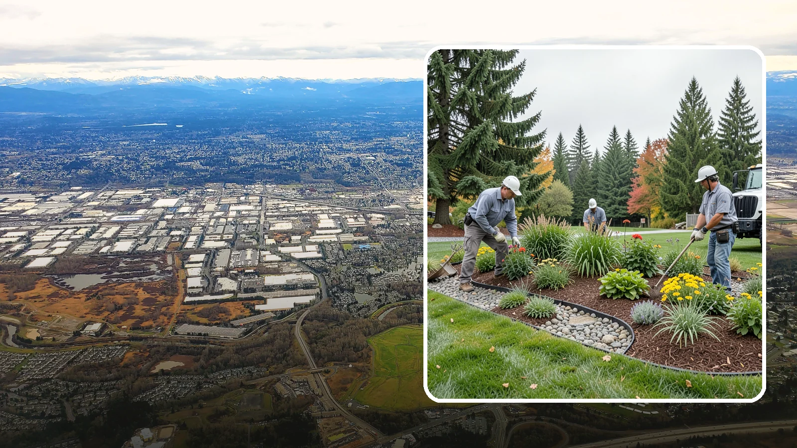 Dry Creek Bed Installation in Kent, King County, WA - Decorative dry creek beds that manage runoff and add natural beauty to the landscape.