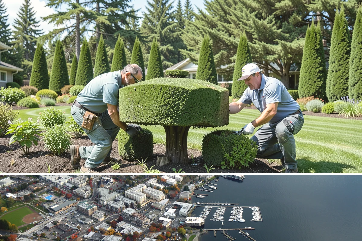 Dry Creek Bed Installation in Kirkland, King County, WA - Best installed in drier conditions.