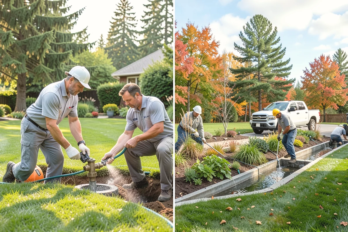 Dry Creek Bed Installation in La Conner, Skagit County, WA - Map the natural water flow path