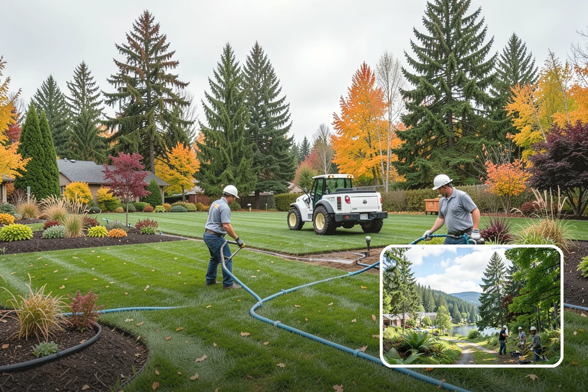 Dry Creek Bed Installation in Lake Forest Park, King County, WA - Manages runoff and looks beautiful