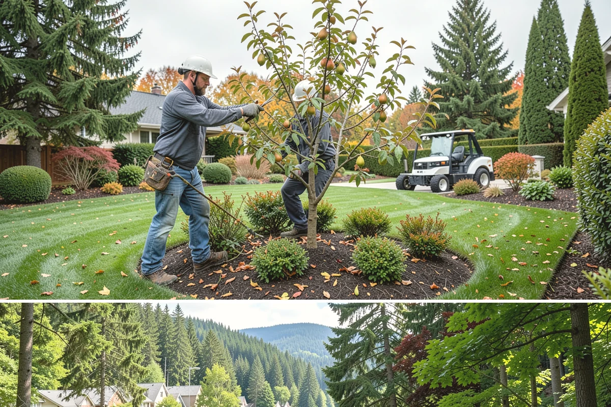 Dry Creek Bed Installation in Lake Forest Park, King County, WA - Best installed in drier conditions.