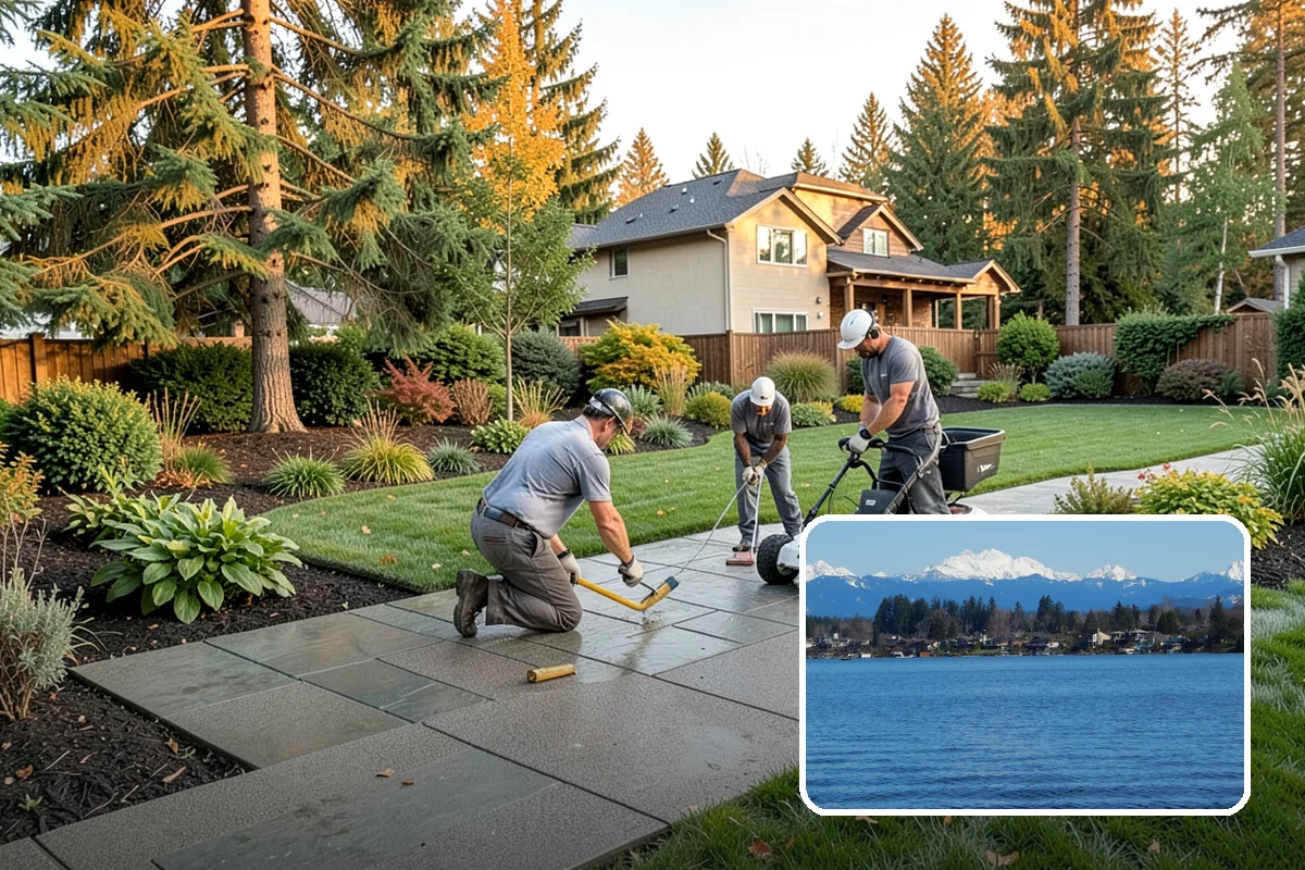 Dry Creek Bed Installation in Lake Stevens, Snohomish County, WA - Manages runoff and looks beautiful