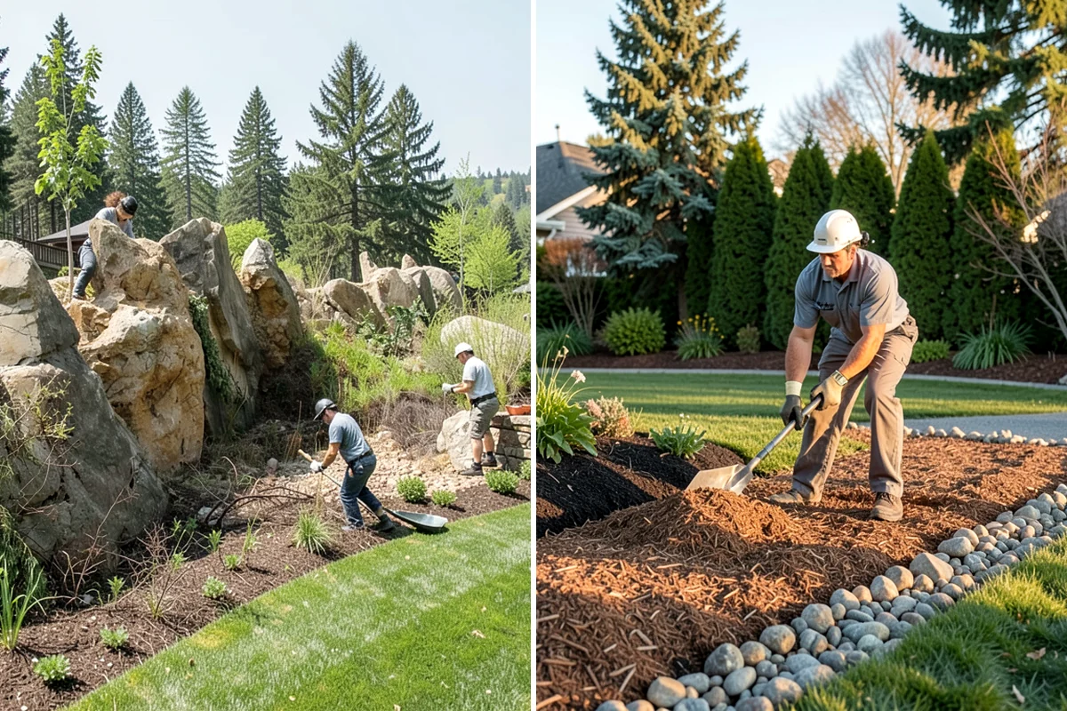Dry Creek Bed Installation in Lakewood, Pierce County, WA - Map the natural water flow path