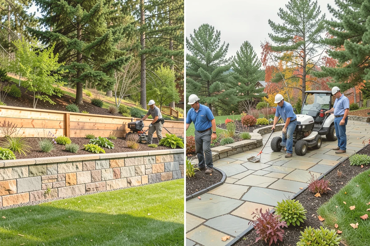 Dry Creek Bed Installation in Langley, Island County, WA - Map the natural water flow path