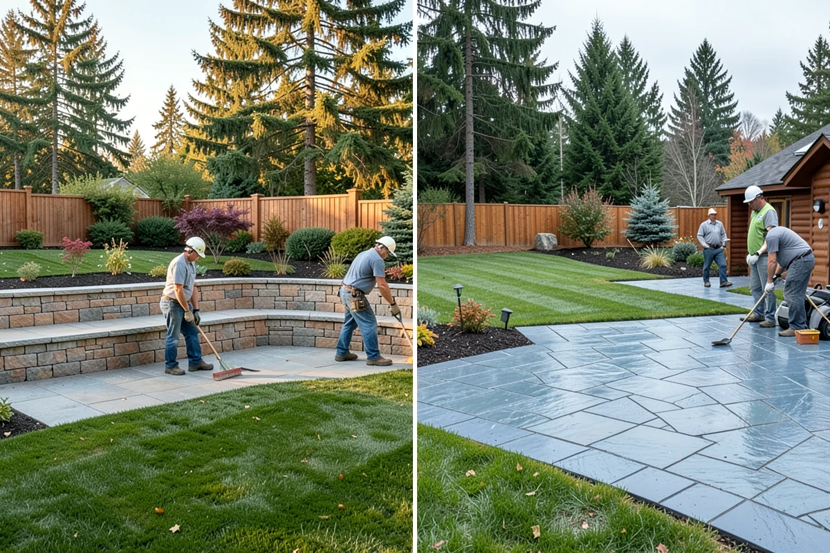 Dry Creek Bed Installation in Lyman, Skagit County, WA - Map the natural water flow path