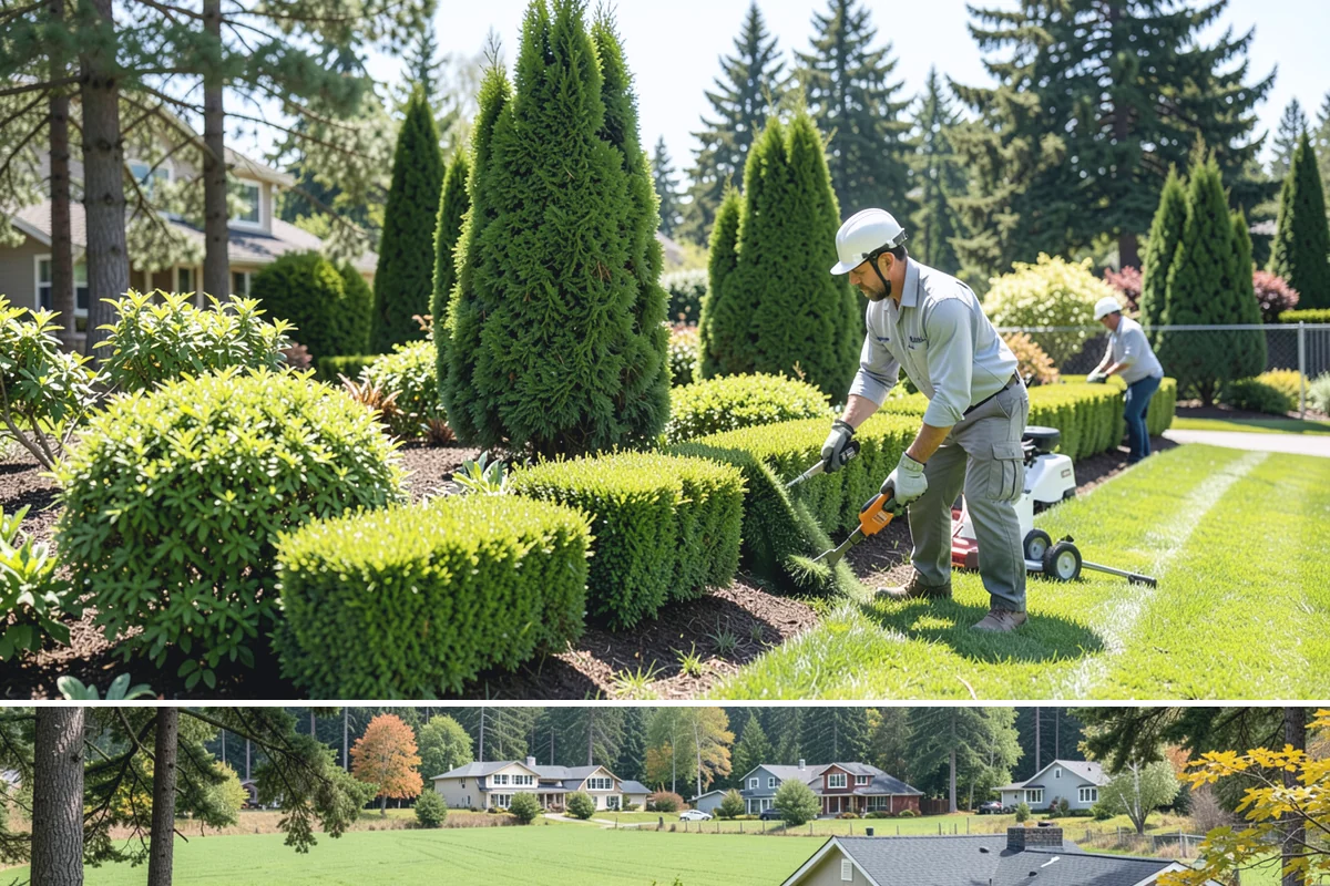 Dry Creek Bed Installation in Lyman, Skagit County, WA - Best installed in drier conditions.