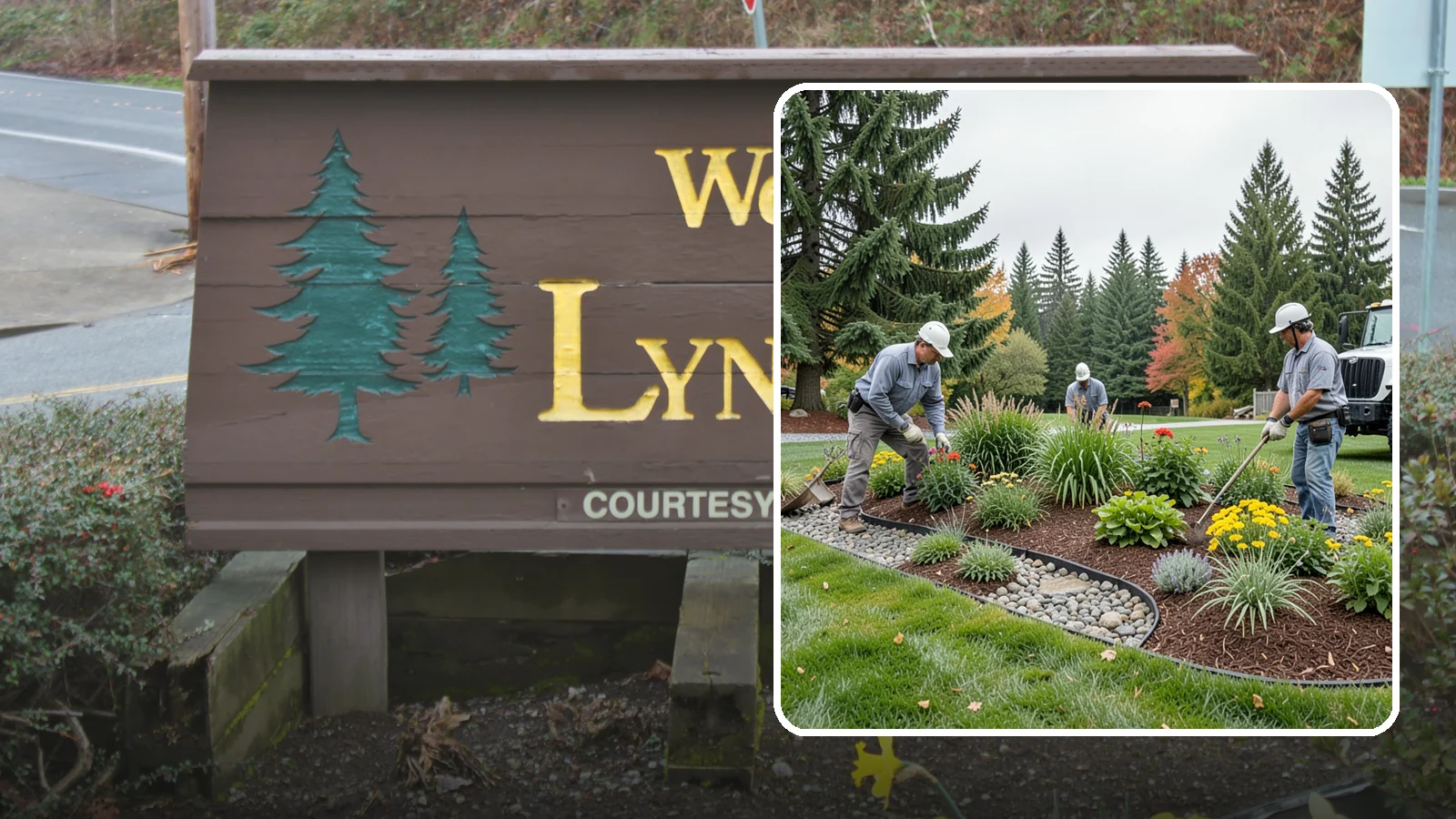 Dry Creek Bed Installation in Lynnwood, Snohomish County, WA - Decorative dry creek beds that manage runoff and add natural beauty to the landscape.