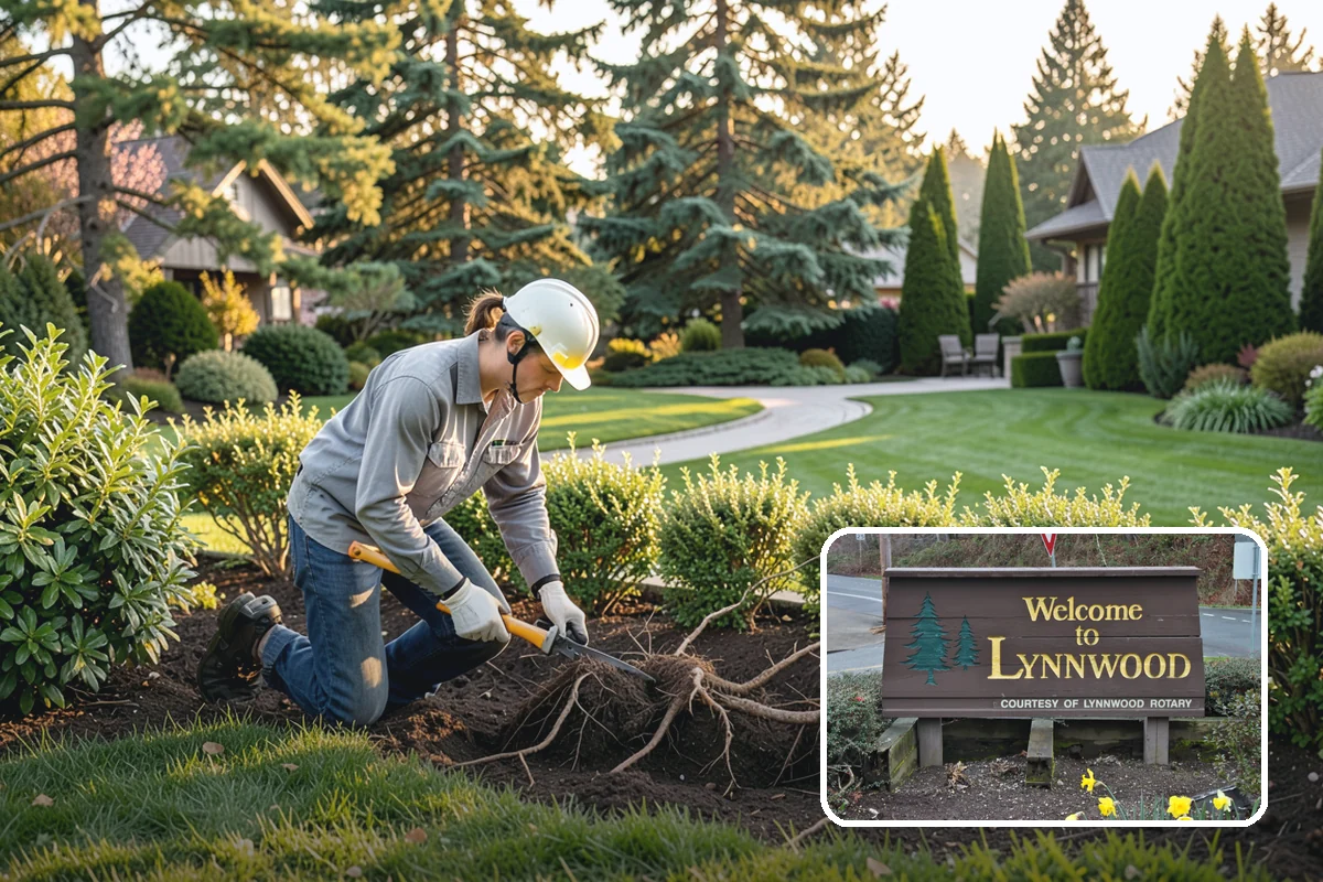 Dry Creek Bed Installation in Lynnwood, Snohomish County, WA - Manages runoff and looks beautiful