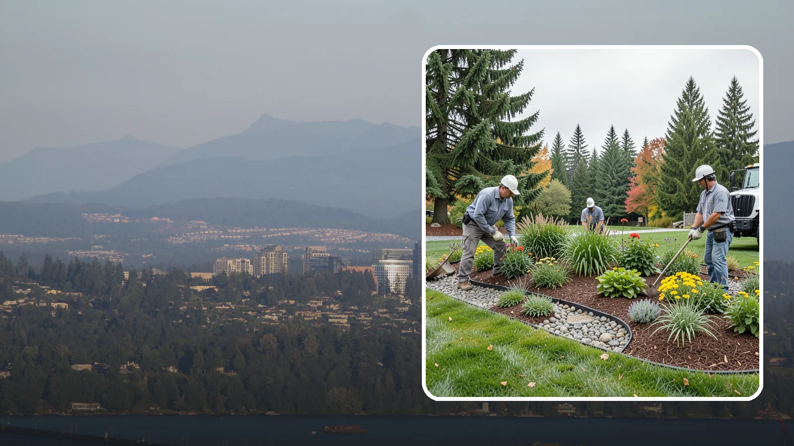 Dry Creek Bed Installation in Medina, King County, WA - Decorative dry creek beds that manage runoff and add natural beauty to the landscape.