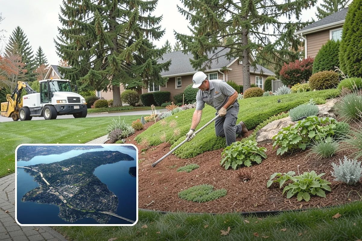 Dry Creek Bed Installation in Mercer Island, King County, WA - Manages runoff and looks beautiful