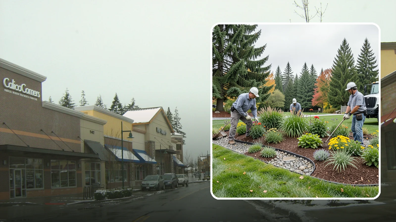 Dry Creek Bed Installation in Mill Creek, Snohomish County, WA - Decorative dry creek beds that manage runoff and add natural beauty to the landscape.
