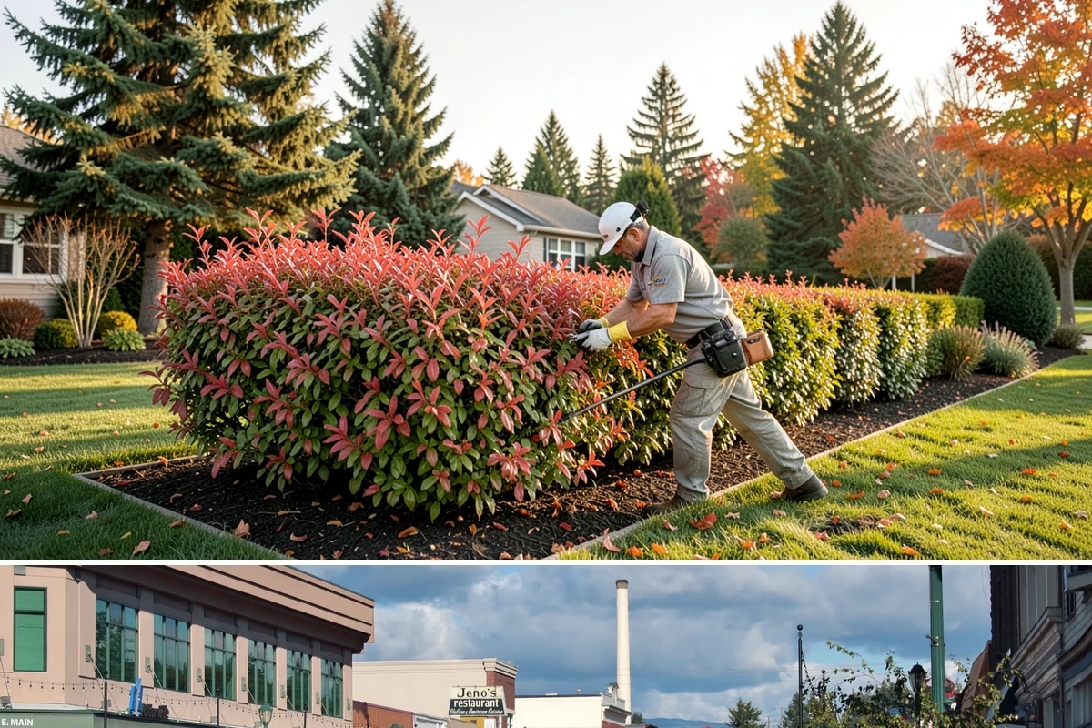 Dry Creek Bed Installation in Monroe, Snohomish County, WA - Best installed in drier conditions.