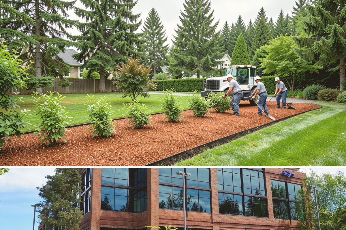 Dry Creek Bed Installation in Mountlake Terrace, Snohomish County, WA - Best installed in drier conditions.