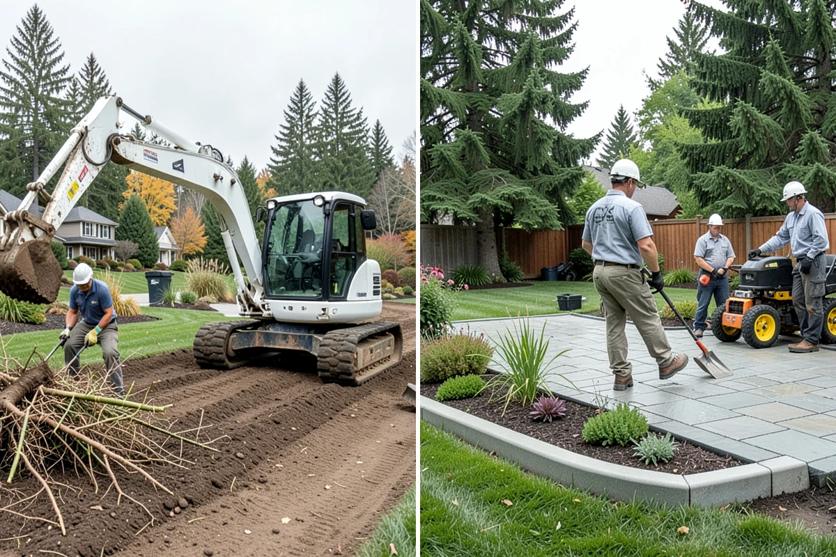 Dry Creek Bed Installation in Pacific, King County, WA - Map the natural water flow path