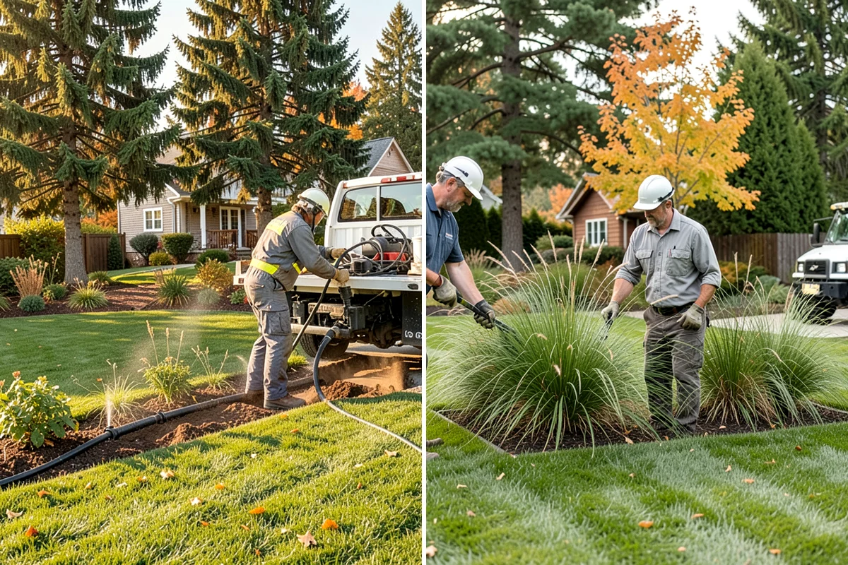 Dry Creek Bed Installation in Puyallup, Pierce County, WA - Map the natural water flow path