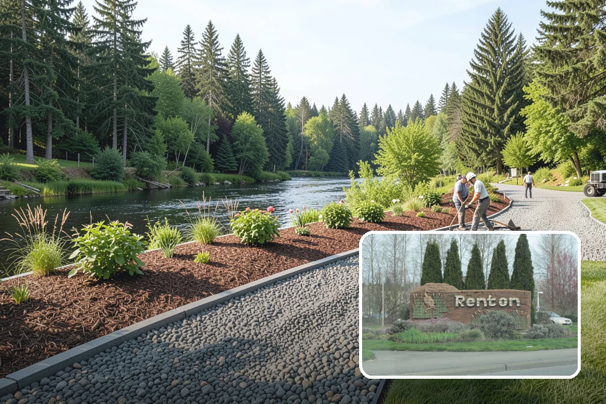 Dry Creek Bed Installation in Renton, King County, WA - Manages runoff and looks beautiful