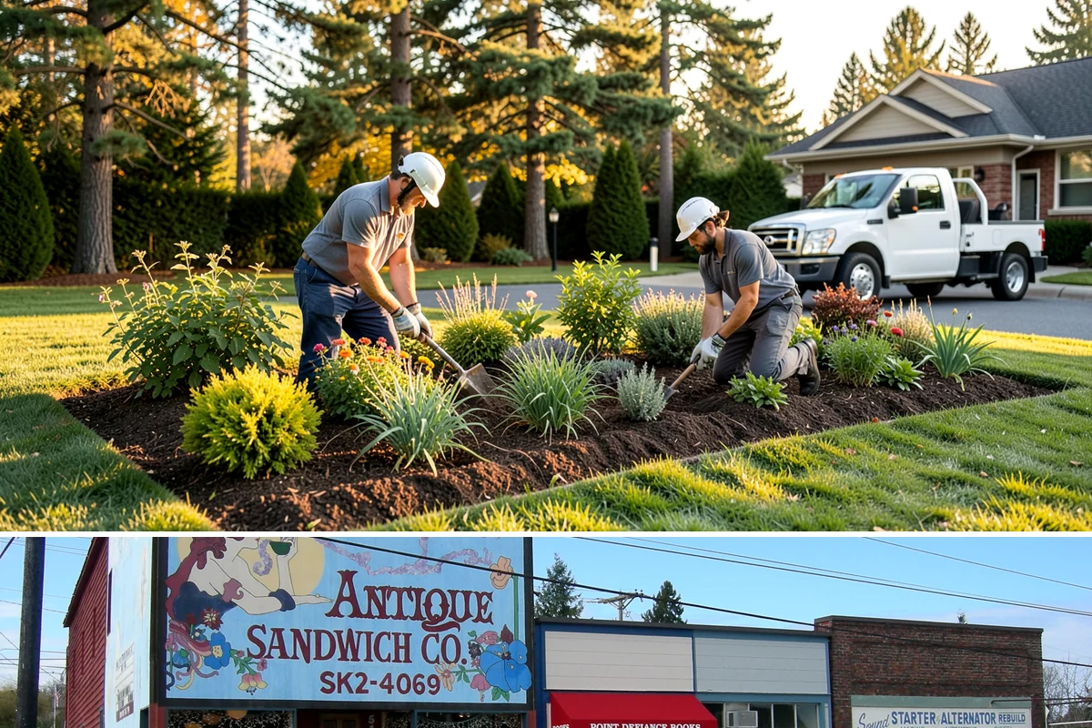 Dry Creek Bed Installation in Ruston, Pierce County, WA - Best installed in drier conditions.