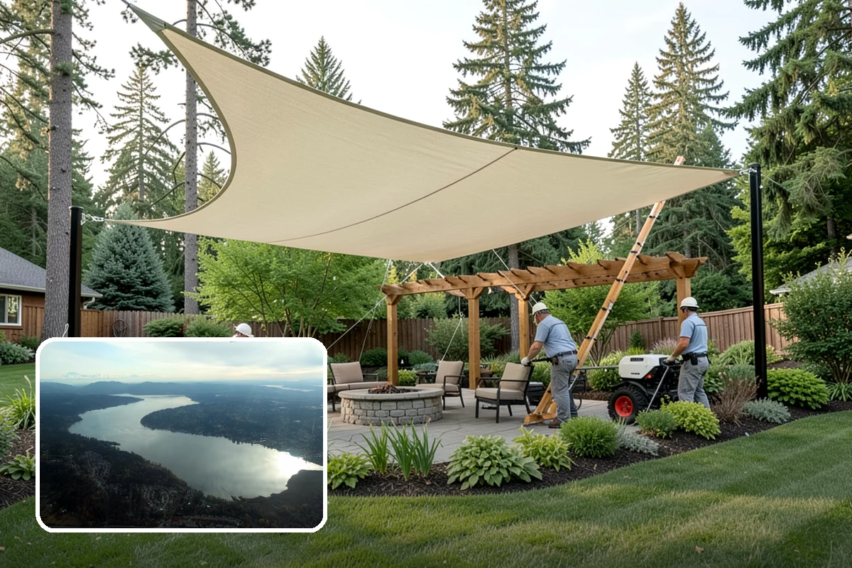 Dry Creek Bed Installation in Sammamish, King County, WA - Manages runoff and looks beautiful