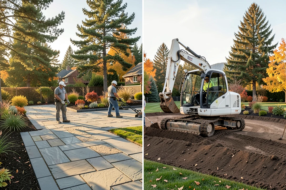Dry Creek Bed Installation in Sedro-Woolley, Skagit County, WA - Map the natural water flow path